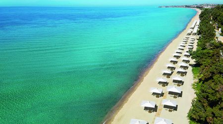 New Aerial Beach Ikos Oceania