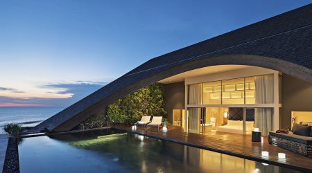 COMO Uma Canggu Penthouse Master Bedroom Pool Deck 2